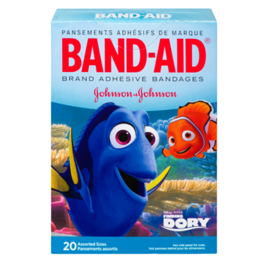 Band-Aid Brand Adhesive Bandages Finding Dory Band-Aid Brand Adhesive Bandages Finding Dory