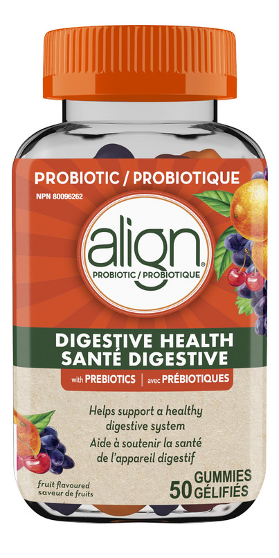 Buy Align Prebiotic + Probiotic Orange Grape Gummy at Well.ca | Free ...