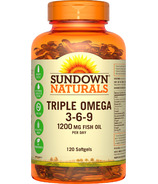 Sundown Naturals Triple Omega 3-6-9 