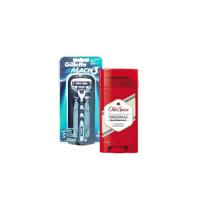 Gillette MACH 3 & Old Spice High Endurance Bundle - Buy Together & Save 50%