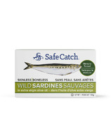 Sardines sauvages de Safe Catch à l'huile d'olive extra vierge