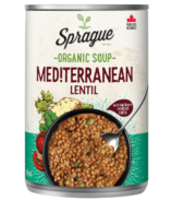 Soupe aux lentilles méditerranéennes de Sprague Organic