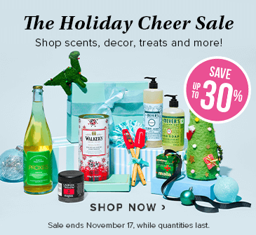 The Holiday Cheer Sale: Save up to 30%