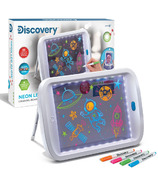 Discovery Kids Drawing Light Board Neon Glow