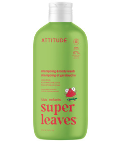 ATTITUDE Little Leaves 2-in-1 Shampoo & Body Wash Watermelon & Coconut