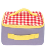 Fluf Square Lunch Box Red Gingham