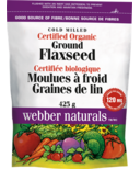 Webber Naturals Graine de lin moulue
