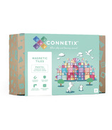 Connetix Tuiles magnétiques Carreaux magnétiques Pack créatif Pastel