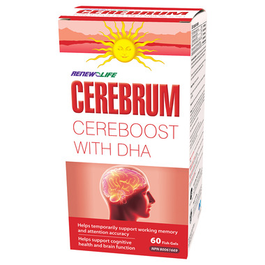 Renew Life Cerebrum Cereboost with DHA Renew Life Cerebrum Cereboost with DHA