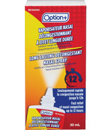Option+ Long Lasting Decongestant Nasal Spray