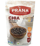 PRANA Organic Whole Black Chia Seeds Large