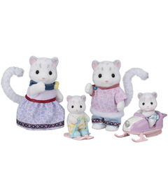 Calico Critters Snow Leopard Family