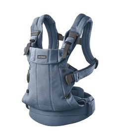 BabyBjorn Baby Carrier Harmony Blue Woven Melange