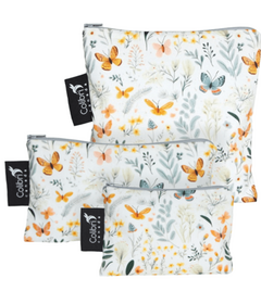 Colibri Reusable Snack Bags Butterfly Garden Bundle