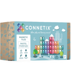 Connetix Tiles Rectangle Pastel