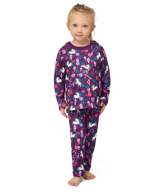 Kombi Children B3 Thermal Velvet Fleece Base Set Unicorn Rainbow