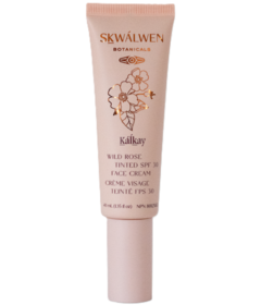 Skwalwen Botanicals Kalkay Wild Rose Tinted SPF 30 Face Cream