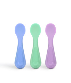 Ubbi Silicone Training Spoons Polaris Smoothie Sugar Snap