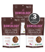Rawcology Granola sans grain Chocolat avec cacao pur Ensemble