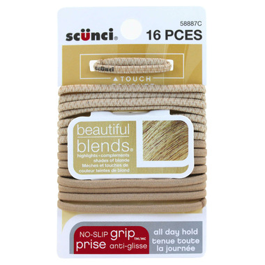 Buy Scunci No Slip Grip Hair Elastics Beautiful Blends At Well Ca