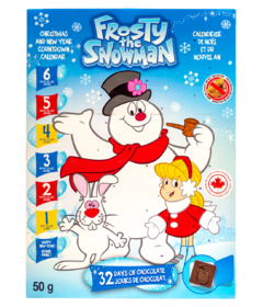 Calendrier de Noël Regal Confection Chocolate Frosty le Bonhomme de Neige