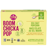 Angie's Boom Chicka Pop Popcorn au sel de mer Bols Fresh-Pop pour micro-ondes