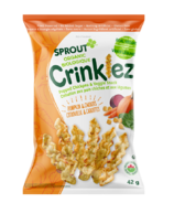 Sprout Organic Crinklez Citrouille & Carottes