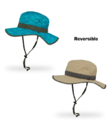 Sunday Afternoons Reversible Clear Creek Boonie Hat Rolling Wave & Tan 