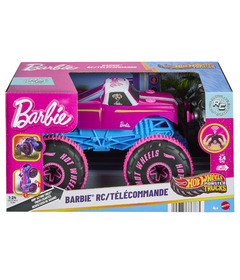 Hot Wheels Remote Control Monster Truck Barbie