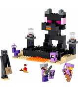 Jeu de construction LEGO Minecraft The End Arena