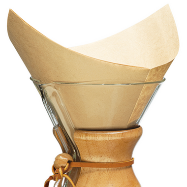 Chemex Bonded Filters Pre-folded Squares Natural Chemex Bonded Filters Pre-folded Squares Natural