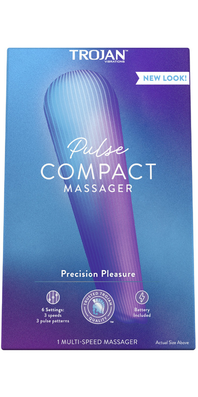 trojan vibrations pulse compact vibrating massager review Trojan Vibrations Vibrating Pulse Intimate Massager main image 0