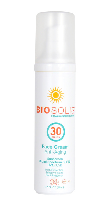 Biosolis Face Cream SPF 30 – Mineralischer Sonnenschutz Für Sensible Haut, Wasserfest, UVA/UVB Schutz