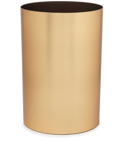 Umbra Metalla Trash Can Mat Brass