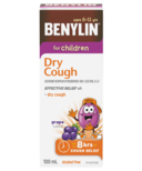 Benylin for Children Dry Cough Syrup