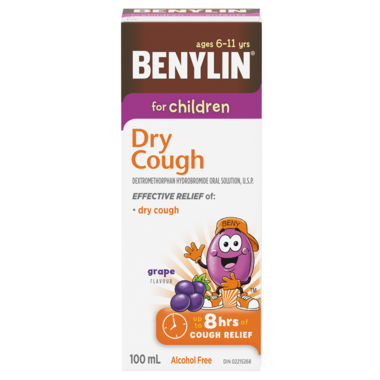 Benylin for Children Dry Cough Syrup Benylin for Children Dry Cough Syrup