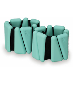 POPSUGAR Flex Wrist & Ankle Weights - 1LB Pair - Teal