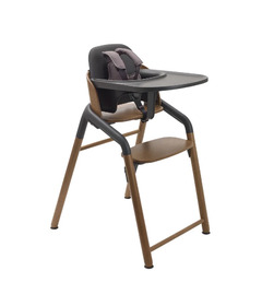 Bugaboo Giraffe Complete High Chair Warm Wood + Gray