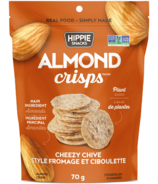 Hippie Snacks Chips aux amandes Cheezy Chive