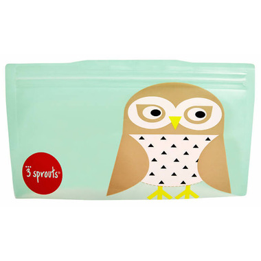 3 Sprouts Snack Bags Owl 3 Sprouts Snack Bags Owl