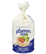 Plum.M.Good Organic Brown Rice Thins Sesame Unsalted