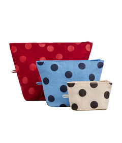 BAGGU Go Pouch Set Polka Dot Mix