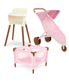 image of LullaBaby Nursery Set for 14inch Doll with sku:335092