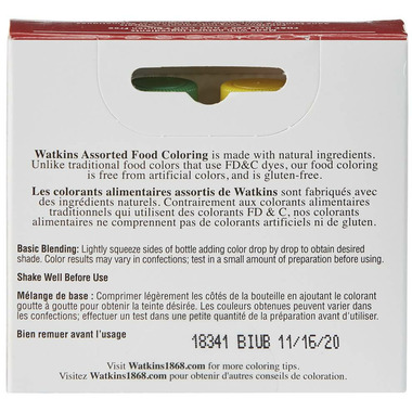 Buy Watkins Assorted Food Coloring From Canada At Well Ca Free Shipping