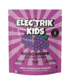 Elec'trik Kids Daily Electrolyte Hydration Powder Go Go Grape 