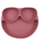Tiny Teethers Plaque de succion en silicone rose
