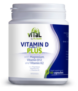 ITL Health Vitamin D Plus - avec magnésium, vitamine B12 et vitamine K2