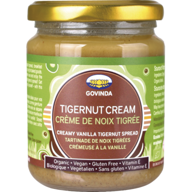 Govinda Creamy Vanilla Tigernut Spread Govinda Creamy Vanilla Tigernut Spread