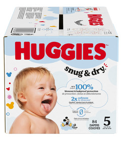 Huggies Snug&Dry Diapers (Sizes 2 - 7)