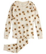 petit lem Ensemble PJ Tournesol Blanc Antique